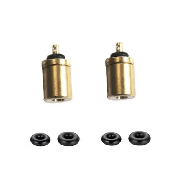 Gaspåfyllningsadapter för påfyllning av butangasbehållare, utomhuscampingspis, gascylinder, gastank, brännare, tillbehör, minipåfyllningsventil 2pcs