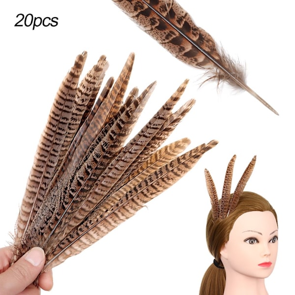 Fasanfjer 25-30CM - høj kvalitet 25-30cm