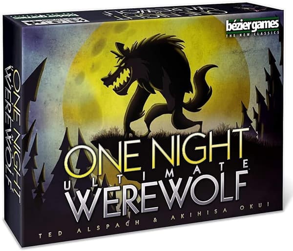 Bezier lautapeli One Night Ultimate Werewolf Black- Perfet-FA8-