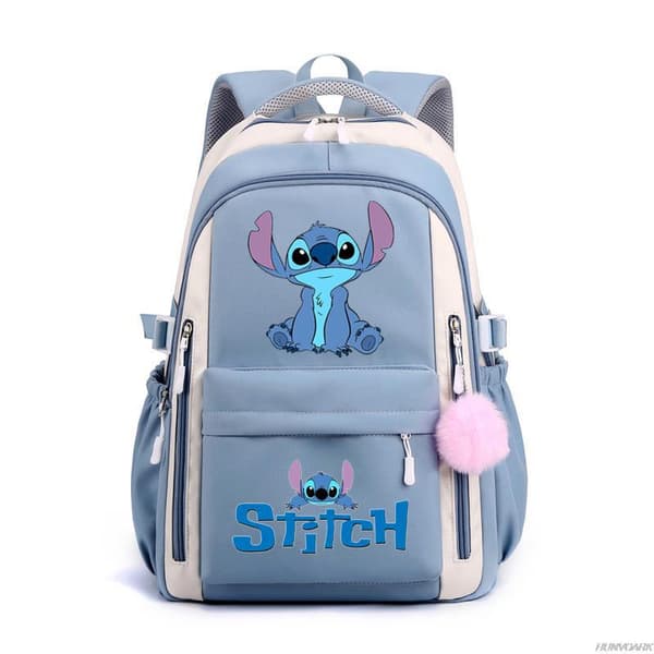 Lilo & Stitch Rygsæk, Stor Vandtæt College Taske til Bærbare Computere-FA-