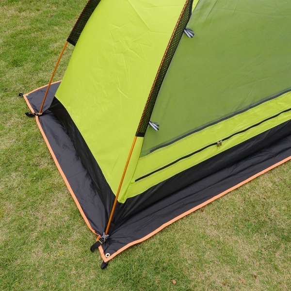 1-4 personers ultralätt vattentät tält Presenning Footprint Golvmatta för camping, vandring, picknick