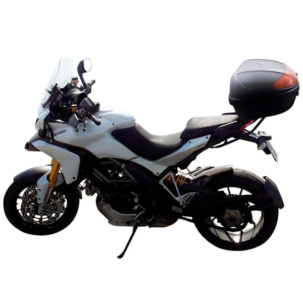 vidaXL Toppboks for motorsykkel 2 MC-hjelmer 72 L black 5180