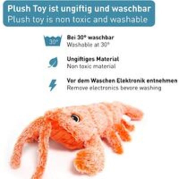 Interaktive elektroniske fiskleker for katter - myke elektriske leker,