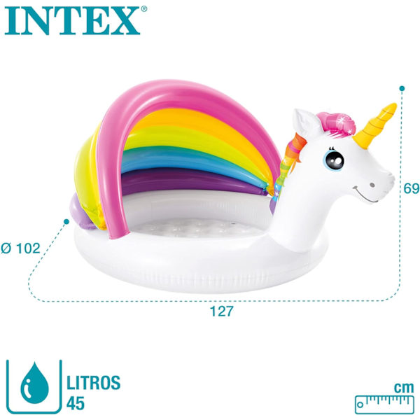 Trädgårdspools Baby pool Unicorn 57113NP