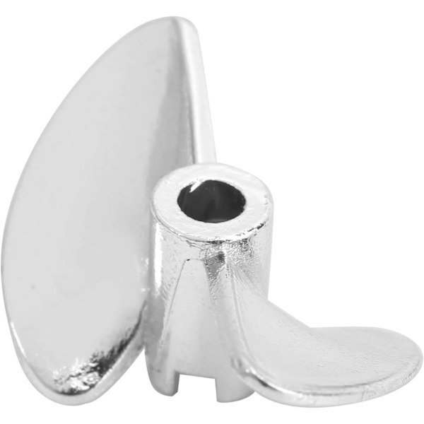Propeller Rc Båt Propeller Aluminiumlegering 35Mm Rc Båt 2s Propeller Passar för Feilun Ft016 Ft007 Ft012 Ft009 Ft011 Ft010 Ft016 Elica Barca Rc (Silver S)
