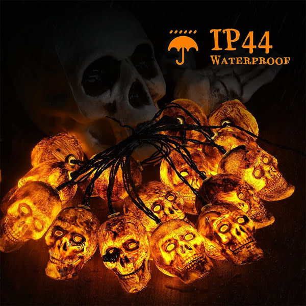 Halloween, Halloween-kranssi, 3M koristeellinen valaiseva kranssi 20 LE