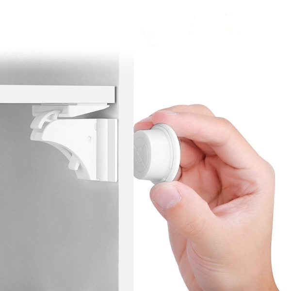 10x Magnetiska Barnlås white 197