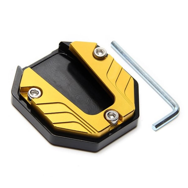 Motorcykel Kickstand Motorcykel Side Kick Stand Pad SORT black