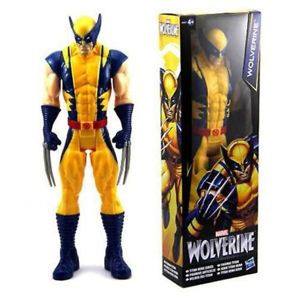 (Wolverine) Marvel Avengers 12 tuuman Actionfiguurit Titan Hero Series Lasten lelut Lapset M