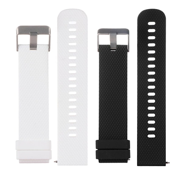 Klockarmband til Garmin Vivoactive 3 / Vivomove HR black+white