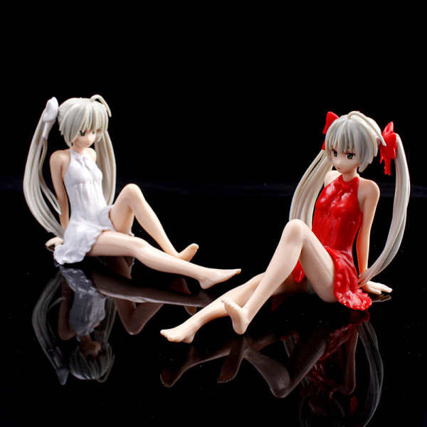 Yosuga Kasugano Sora PVC Action Figur Anime Toys Bilprydnader Red