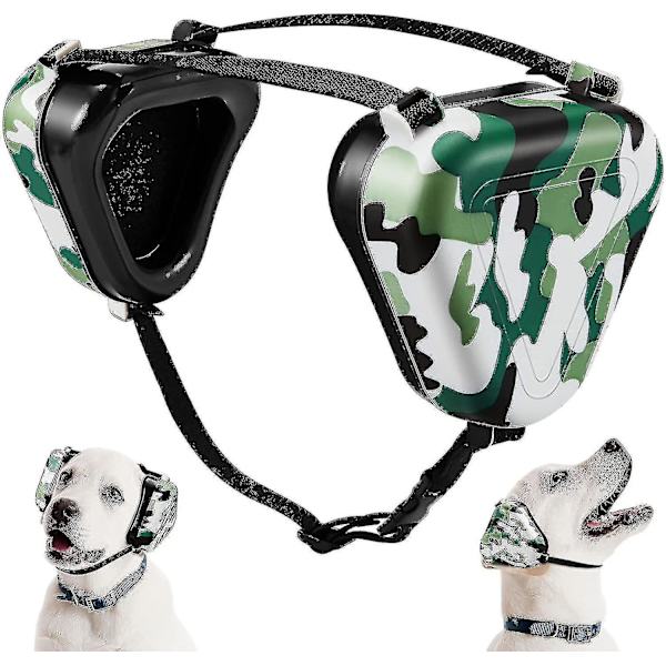 Koiraäänenvaimennus Korvasuojat - Melunvaimennuskuulokkeet Koirien, Ilotulitteiden Kuulosuoja Camouflage