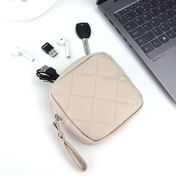 Sanitetsförvaringsväska Mini kosmetikaväskor BEIGE beige