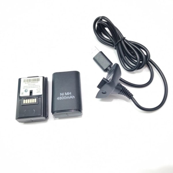 4800mAh akkupaketti Xbox360 langattomaan ohjaimeen Ni-MH Bat SQBB