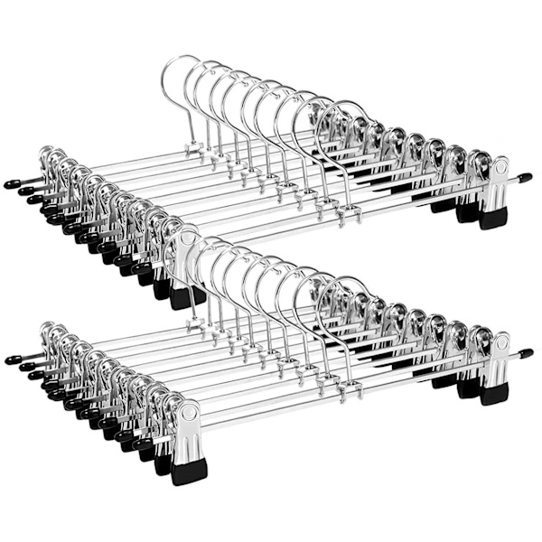 INF Byxa-/kjolgalge med klämmor 20-pack