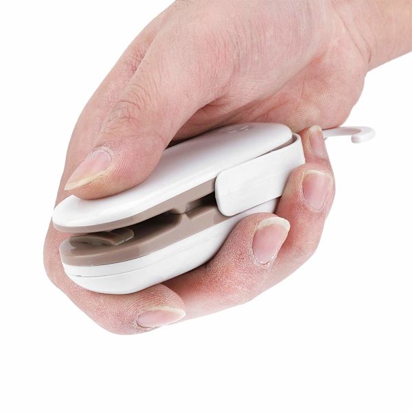 Mini plastpose varmeforsegler håndholdt bærbar husholdning mat