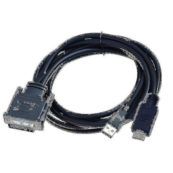 Dvi M1-da 30+5 Pin till Hd-kompatibel kabel Dual Link+ Usb-projektorkabel 1,7 m