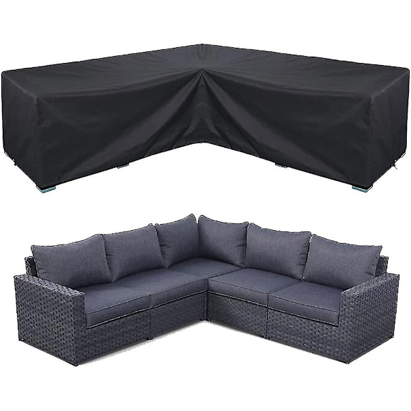 Skydd Överdrag Vattentät Trädgårdsmöbler Set Cover Utomhus - Perfekt 270*270*90cm