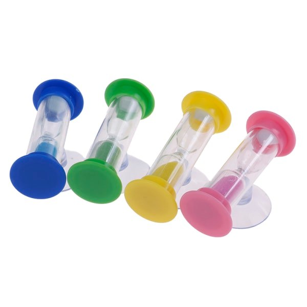 Tandborste vridbar sandtimer 2/3 minuter duschtimer barn mini - Bl
