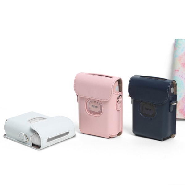 Fujifilm Instax Mini Link Printer Case Väska PU-læderopbevaring - Perfekt pink