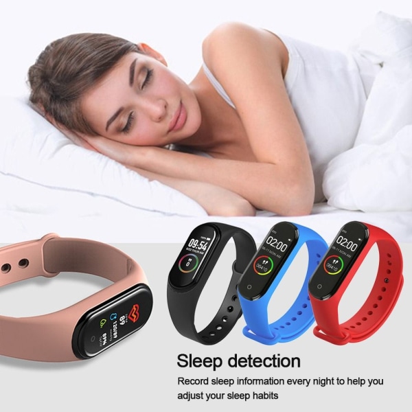 Smartklokke Fitness Tracker BLÅ Blue