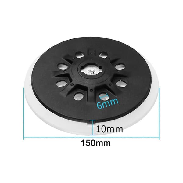 150 mm Velcro slibeplade blød hård til Festool Festo RO 1E,2E,ETS,LEX,WTS,Rotex-FA- style2946