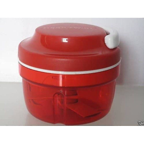 Tupperware Chef Turbo-Chef rot D158 løghakker Speedy Boy løgskærer 27357