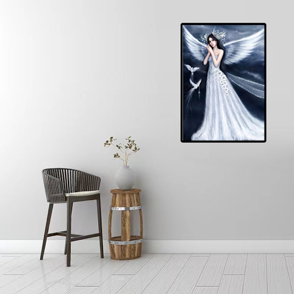 Diamantmålning / Dekorativ målning DIY 5D-30x40cm- - hög kvalitet