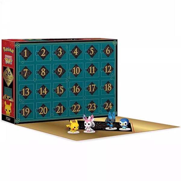 Julekalender - Pokemons Julekalender 24 Pocket Pop Blind Box