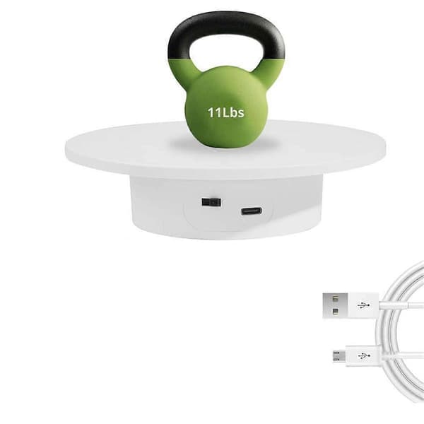 Motorisert roterende displaystativ, 360° elektrisk svingplattform-FA-