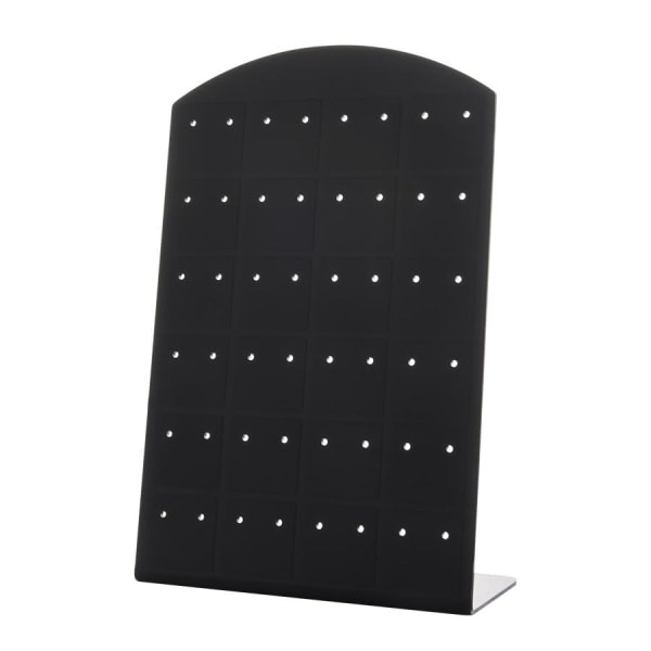 Display for Øredobber - Smykkestativ - Svart Svart
