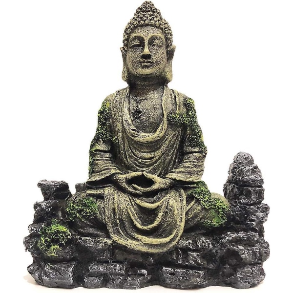 Akvarium Buddha-statue - akvariumdekorasjon