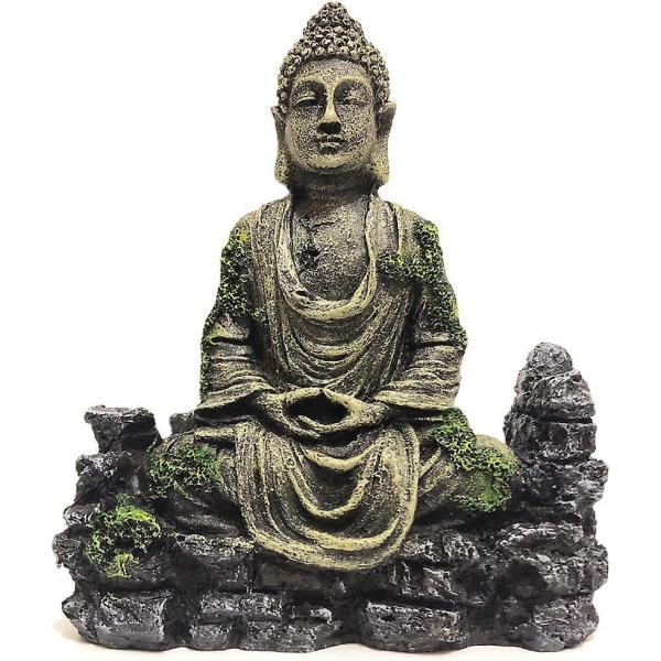 Akvarium Buddha staty - akvarium prydnad