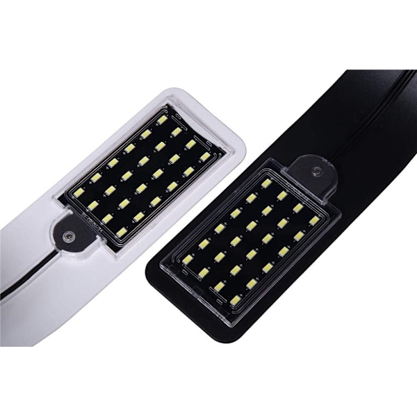 Akvarielys LED hvidt og blåt lys nano clip belysning,-XIN
