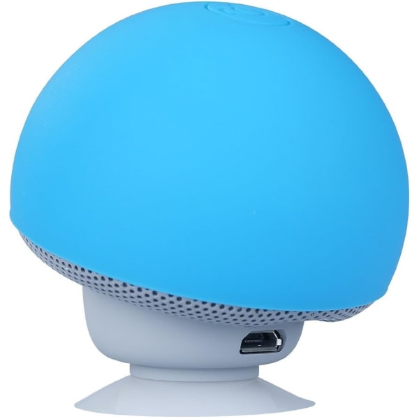 Mushroom Mini Trådløs Bærbar Bluetooth 4.1 Høytaler med Mikrofon