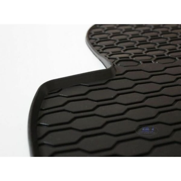 Golvmattor - J&J AUTOMOTIVE - Fiat Ducato - Svart gummi - Halkfri - Anpassad
