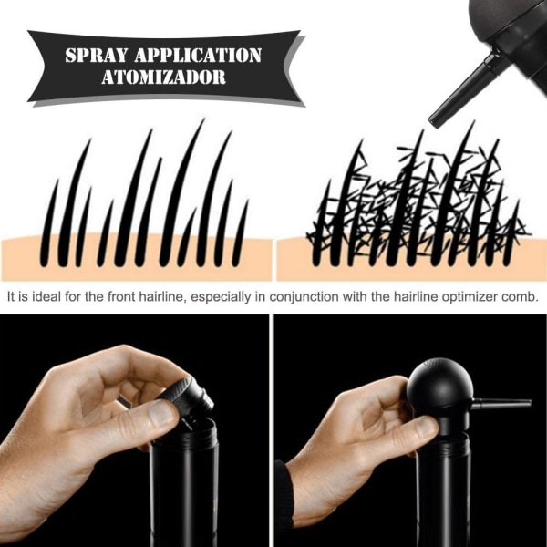 Hair Fiber Pump Spray Applicator - Professionell hårfiber