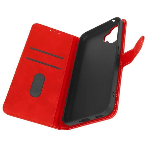 Fodral til Nothing Phone 2 Pung Stativ Video Khazneh Serie Rød