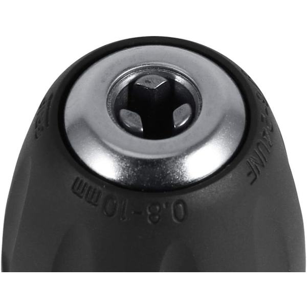 Collet, 0,8-10 mm 3/8\" Nyckellös Chuckhållare med 1/4\" Sexkantsfäste