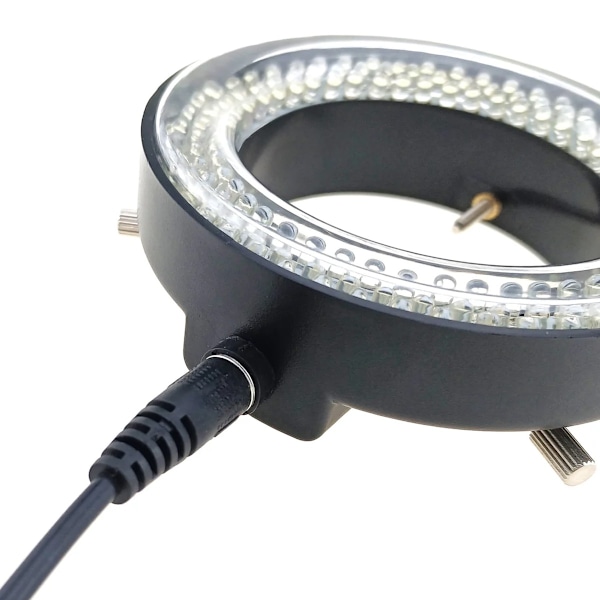 Universal Mikroskoplampe Justerbar LED-144-YK black 140