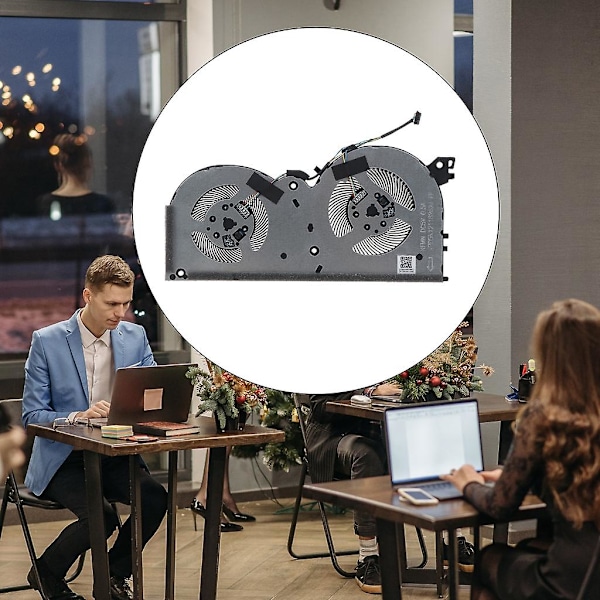 Notebookkylare Cpu-kylfläkt för Ideapad Gaming 3i (15) 3-15arh05 3-15imh05