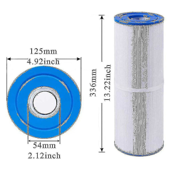 Spa-filter til Prb50-in Unicel C-4950 413-212-02 Filbur -2390 Whirlpool J200 Serie Hot Tub-filter,p