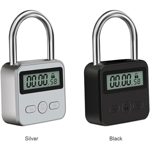 Smart Time Lock, 99 timers maks med LCD-skærm