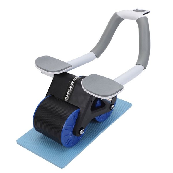Abdominalhjul Automatisk Rebound Abdominalhjul BLÅ-FA5- Blue