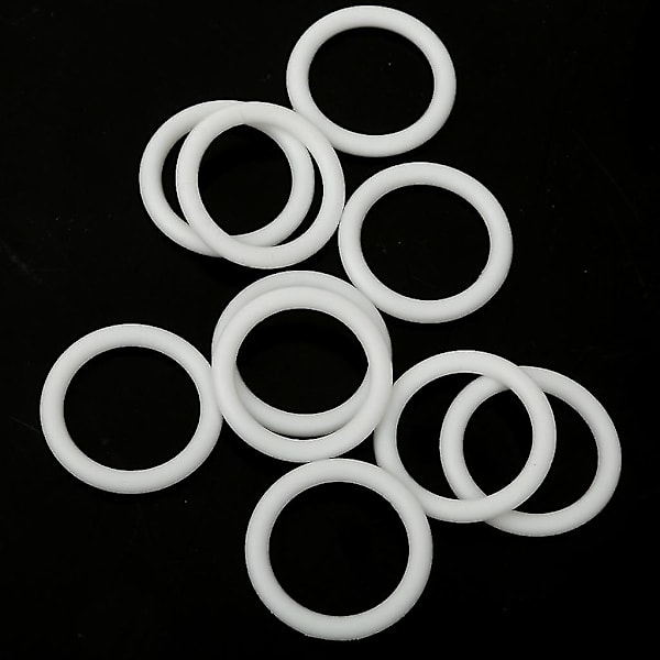 20 st Silikon Babynapphållare Adapter O-Ring Dummy Ring Ring