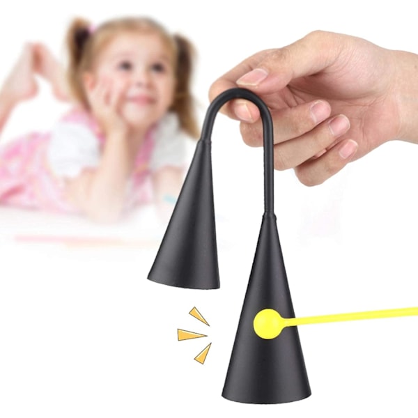 To-farget stål kubjelle, to-farget metall dobbel bjelle kubjelle