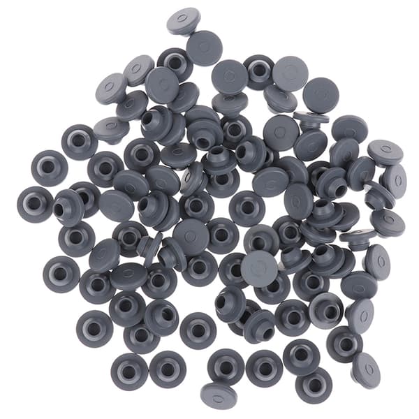 100 stk. Gummipropper Selvtettende injeksjonsporter for 13 mm Gl-FA7- 100PCS