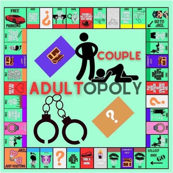 Board Game for Adults, Board Game for Couples, Card Game for Couples, Board Game Props, Card Game for Couples pr-FA-