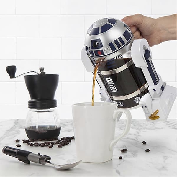 Mocha Handdriven Kaffemaskin Robot Star Fransk Press-FA-