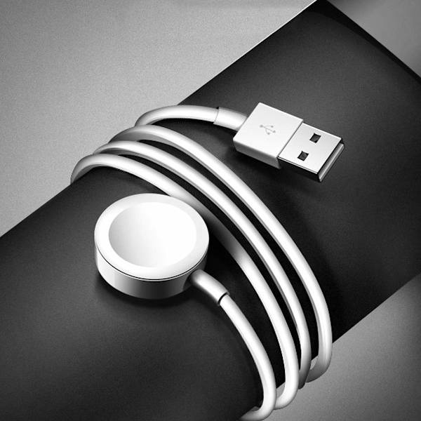 Klocka, klocka Laddningskabel MFi-certifierad magnetisk trådlös bärbar laddare Laddningskabel Kompatibel för Apple Watch Series SE 6 5 4 3